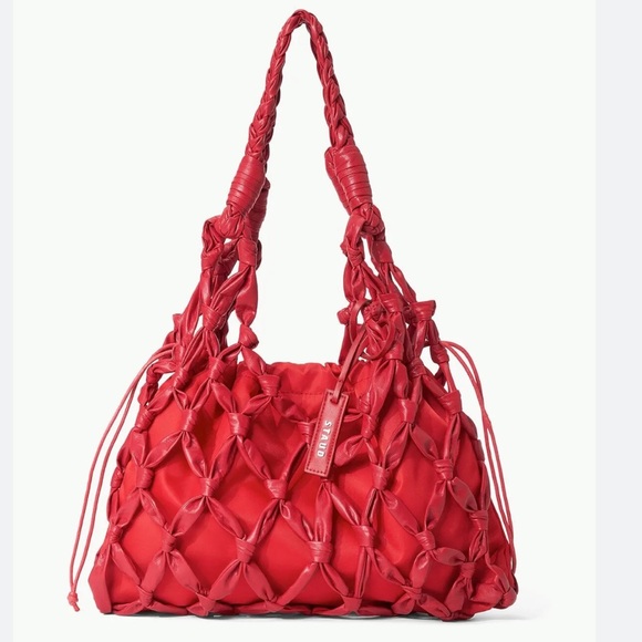 Staud Red Rose Hitch shoulder bag - Picture 1 of 16